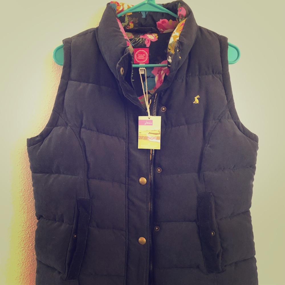 Joules puffy vest